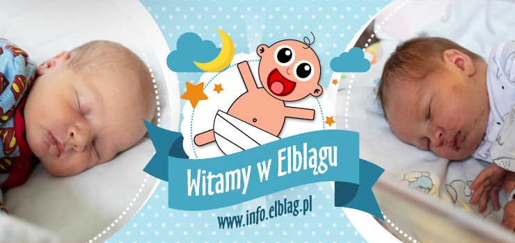 Witamy w Elblągu: Zuzię, Igę, Natalię, Wiktora i Konrad