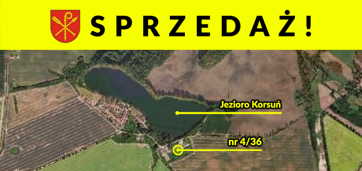 Atrakcyjna działka w pobliżu jeziora Korsuń na sprzedaż