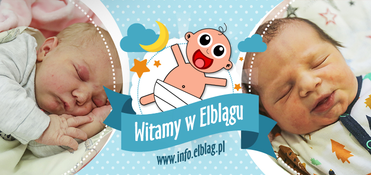 Witamy w Elblągu: Hannę, Wiktorię, Blankę i Miłosza
