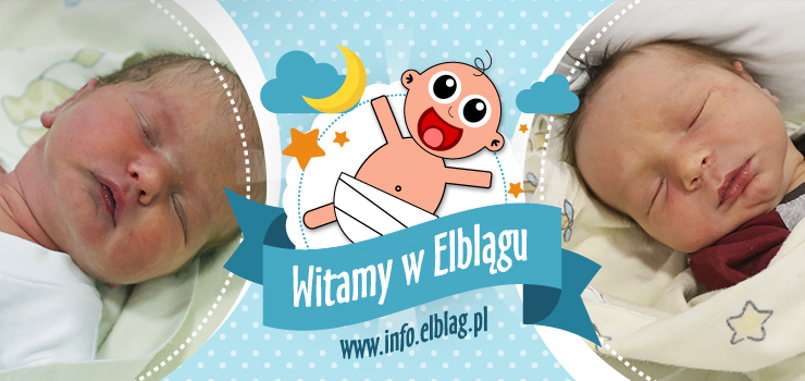 Witamy w Elblągu: Wiktorię, Alana i Stanisława