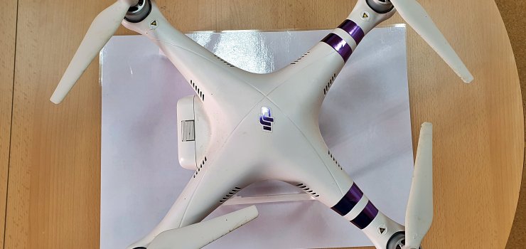 Policja szuka właściciela drona