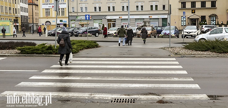 "Kocie oczka" pojawią się na przejściu na Plac Słowiański. Będzie jaśniej i bezpieczniej