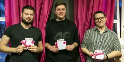 Mateusz Bkowski wygra zawody i pobi swj rekord. 5 pczkw zjad w 1 min 25 sek!