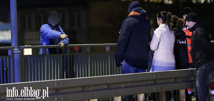 Próba samobójcza na moście Kardynała Wyszyńskiego (aktualizacja)