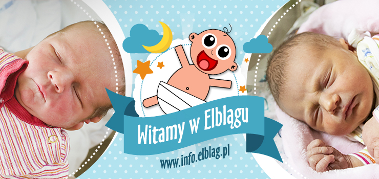 Witamy w Elblgu: Juli, Antoniego, Franka i Szymona