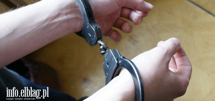 Elbląg: Policyjna interwencja i zatrzymany agresywny mężczyzna