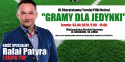 II Charytatywny turniej pi�ki no�nej „Gramy dla Jedynki”