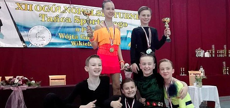 Medalowy weekend Elbląskiego Klubu Tańca „Jantar”