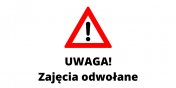 Zajcia sportowo-rekreacyjne odwoane