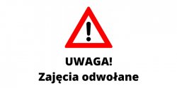 Zajcia sportowo-rekreacyjne odwoane