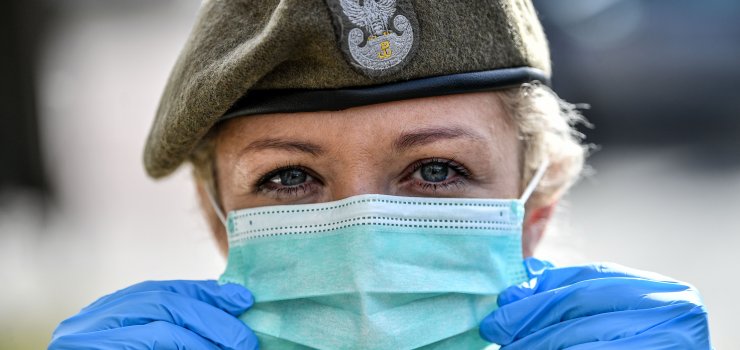 Wspierają kombatantów. Ograniczają ryzyko zachorowań na COVID-19