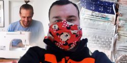 Elbl��anie szyj� maseczki dla szpitali. "Odzew by� ogromny, ludzie chcieli pomaga�"
