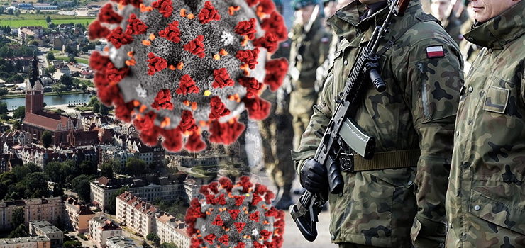 Żona zakażonego żołnierza została objęta kwarantanną później niż oficjalnie podawo. "To wywołuje hejterskie reakcje"