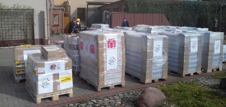 20 ton ywnoci dotaro do Elblga. Wsparcie dla tych, ktrym w czasie epidemii jest najtrudniej