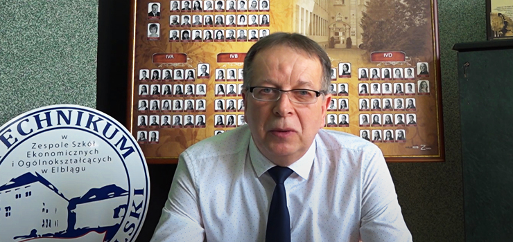 Dyrektor Ekonomika żegna tegorocznych maturzystów - zobacz film