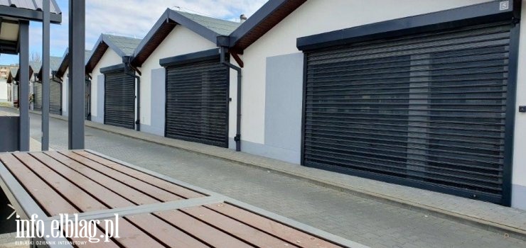 Pawilony na Targowisku Miejskim dostępne dla handlujących