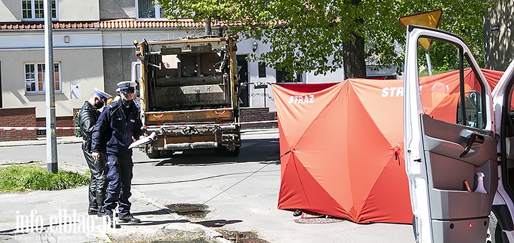 Tragedia na ul. Cichej. Kobieta zgina pod koamimieciarki