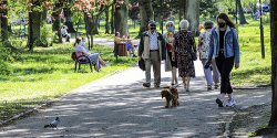 Czy w parku nale�y nosi� maseczk�? (zobacz zdj�cia z Parku Kajki)