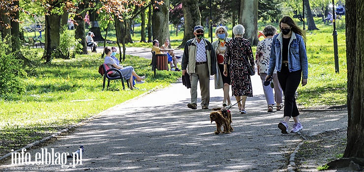 Czy w parku naley nosi maseczk? (zobacz zdjcia z Parku Kajki)