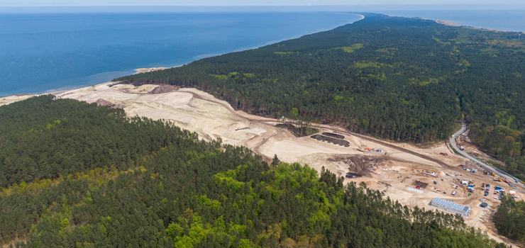 Jak obecnie przebiegają prace nad przekopem? Zobacz film i zdjęcia