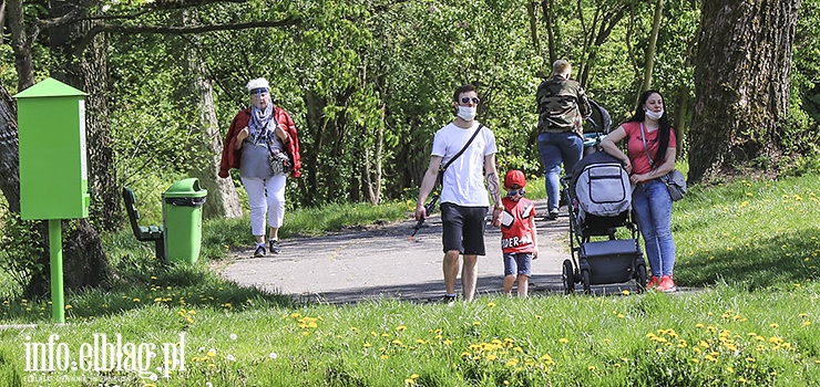 Od jutra elblanie bed mogli spacerowa po parkach bez maseczek! 