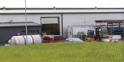 Wypadek przy prbie cinieniowej zbiornika. Dwie osoby zabrane do szpitala
