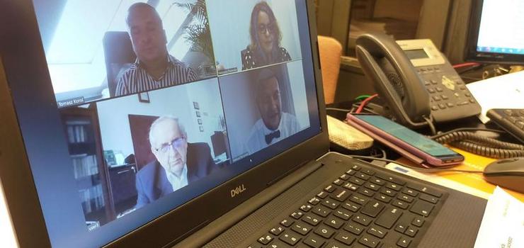 Pierwsze prace dyplomowe w PWSZ w Elblągu obronione online