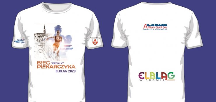 Bieg wirtualny, ale koszulka rzeczywista