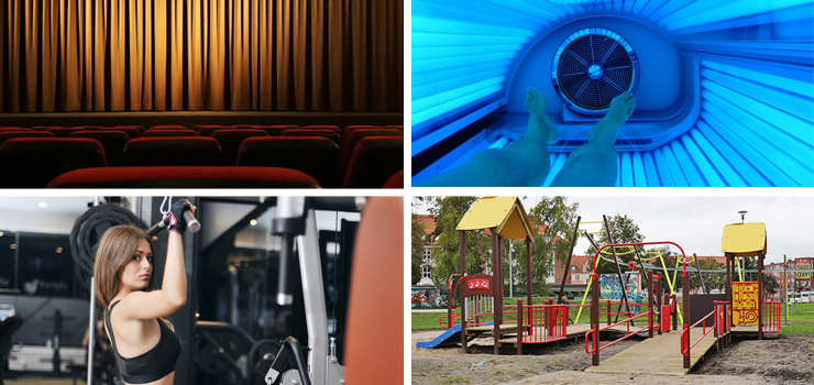 Działalność wznowią m.in. kina, teatry, siłownie, place zabaw i solaria! Zamknięte pozostaną dyskoteki