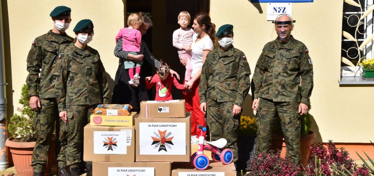 Logistycy podarowali radość dzieciom