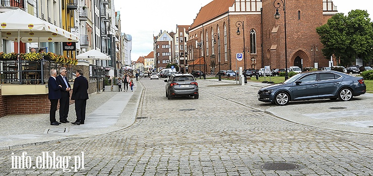 Ulica Rybacka znów jest otwarta. Nowa inwestycja z historycznymi elementami