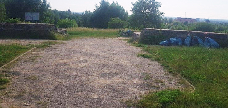 Społeczne sprzątanie Gęsiej Góry