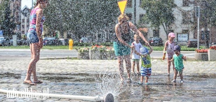 Ani kropli wody dla ochłody? To lato może być trudne dla elblążan
