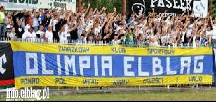Sobotni mecz Olimpii ju z kibicami na trybunach