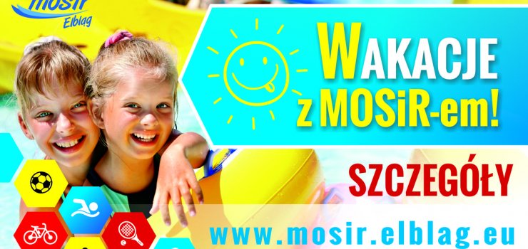 Rozpoczynają się wakacje z MOSiR-em. Sprawdź bogatą ofertę