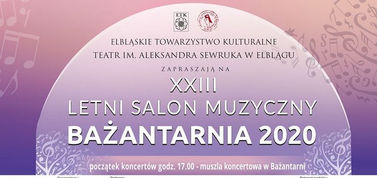 XXIII Letni Salon Muzyczny – Baantarnia 2020