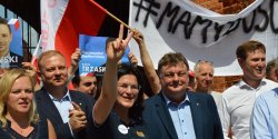 Kampania wyborcza trwa. Prezydenci Gdaska, Sopotu i Elblga zachcali do gosowania na Rafaa Trzaskowskiego