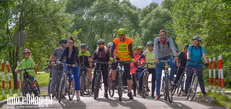 Rowerami przemierzyli szlak parkw Elblga - zobacz obszern fotorelacj 