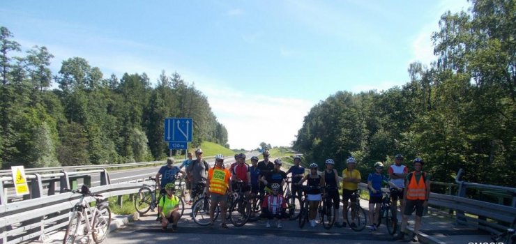 Rowerowe interwały przy S22 pokonane