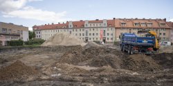 Nowa sie� handlowa w Elbl�gu. Przy ul. Robotniczej powstaje dyskont Aldi
