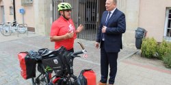 Elbl�g znalaz� si� dzi� na trasie charytatywnego przejazdu rowerowego