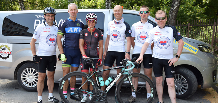 Policyjny Rajd Rowerowy przez Warmię i Mazury