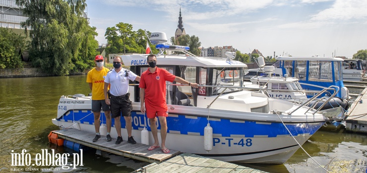 "Nie każde spotkanie z policjantem kończy się mandatem" - zobacz zdjęcia z patrolu na wodzie