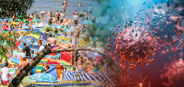 Koronawirus wśród turystów wracających z Mierzei Wiślanej