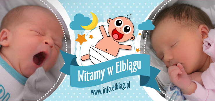 Witamy w Elblągu: Lenę, Martynę, Amelię, Patryka i Sebastiana