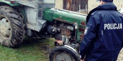 Gro�ny wypadek przy pracy na polu i interwencje wobec kierowc�w ci�gnik�w