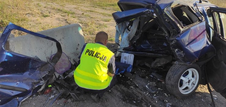 Tragiczny w skutkach weekend na nowodworskich drogach. 4 wypadki w tym 2 śmiertelne