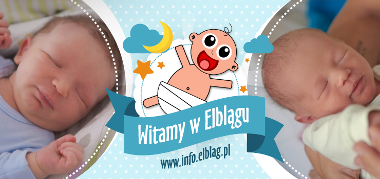 Witamy w Elblągu: Tymona, Alicję, Aleksandra i Krystiana