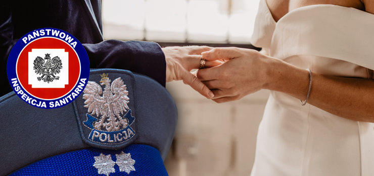 Policjanci i pracownicy Sanepidu kontrolowali domy weselne