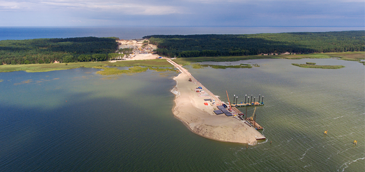 Prace przy kanale żeglugowym toczą się zgodnie z harmonogramem? Zobacz film i zdjęcia